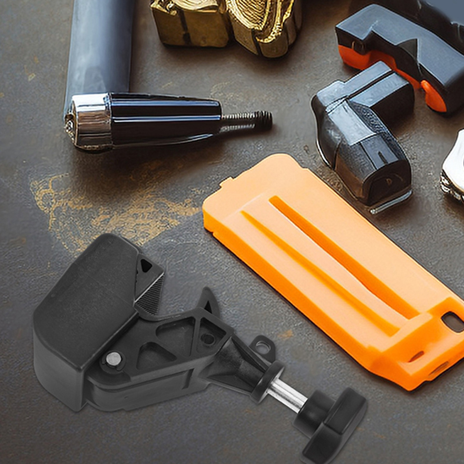 Design Tools Workshop - 2個入りタイヤ取り付け補助ツール プルクランプデザイン ポータブル ドロップセンターツール DIYメカニック プロフェッショナルワークショップ用