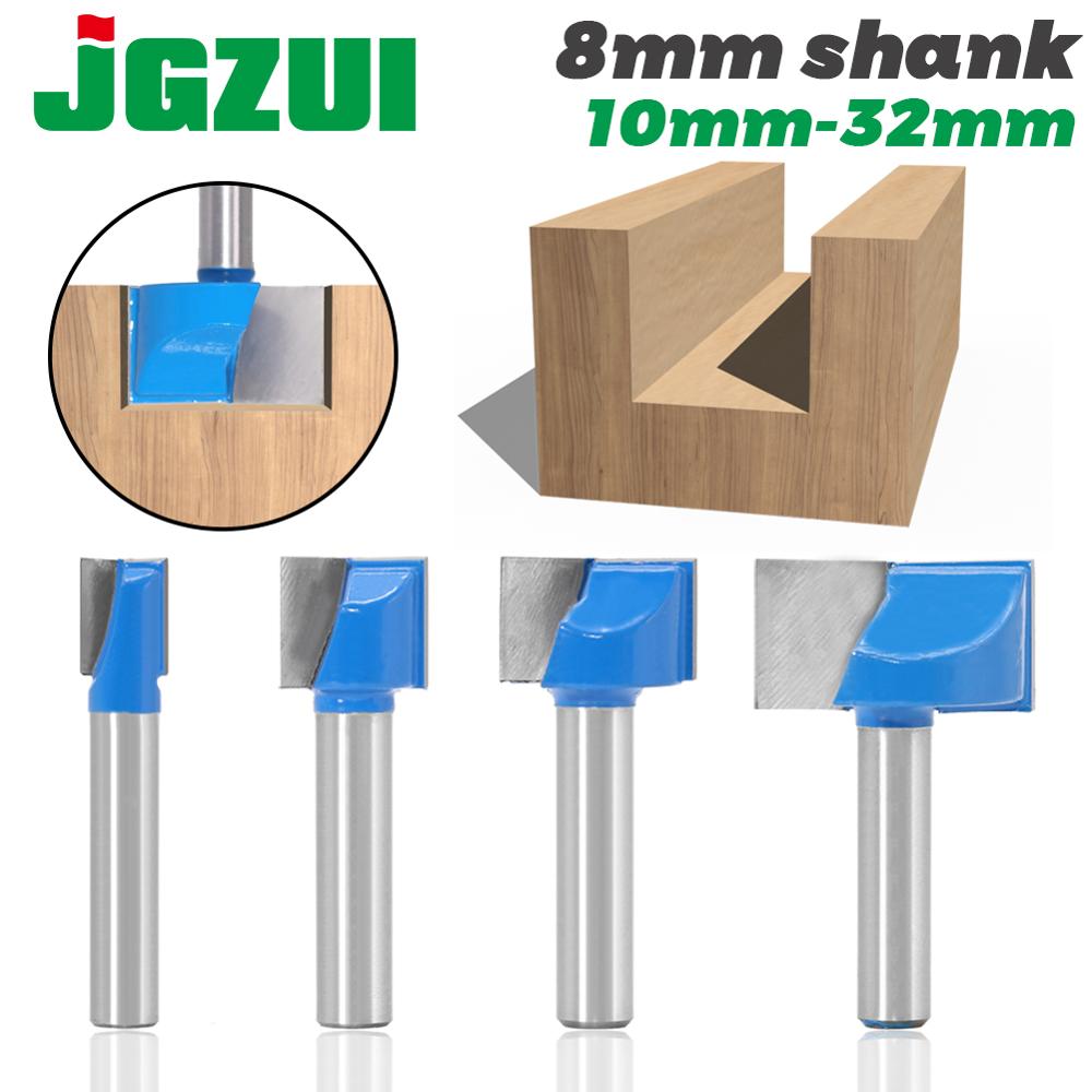 Workshop Cleaning Tools - JGZUI 1個 8mm クリーニングボトム彫刻ビット ソリッドカーバイドルータービット 木工ツール