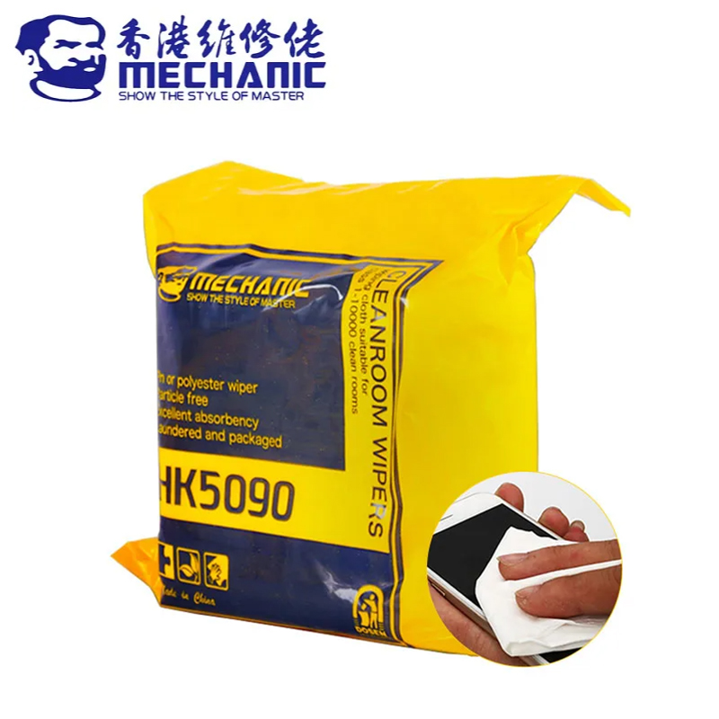 Workshop Cleaning Tools - メカニック-スーパーソフト液晶スクリーンクリーンルームクロス、ほこりのない布、4インチ、10*10cm、10*10cm、タブレットパッド、カメラクリーニング、hk5090