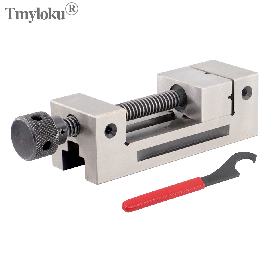 高精度万力研削/ボール盤手動フラットバイス小型治具クロムモリ - Workshop Tools Vice のレビューと価格