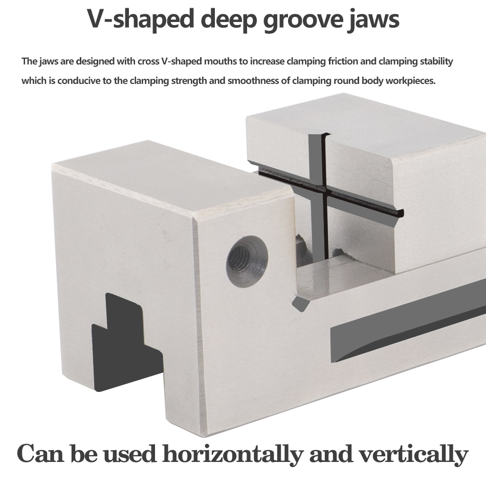 高精度万力研削/ボール盤手動フラットバイス小型治具クロムモリ - Workshop Tools Vice のレビューと価格