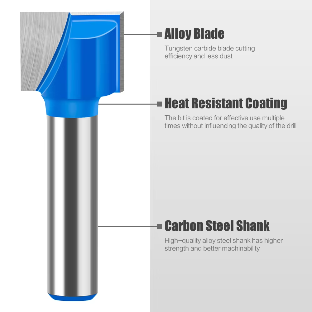 JGZUI 1個 8mm クリーニングボトム彫刻ビット ソリ - Workshop Cleaning Tools のレビューと価格