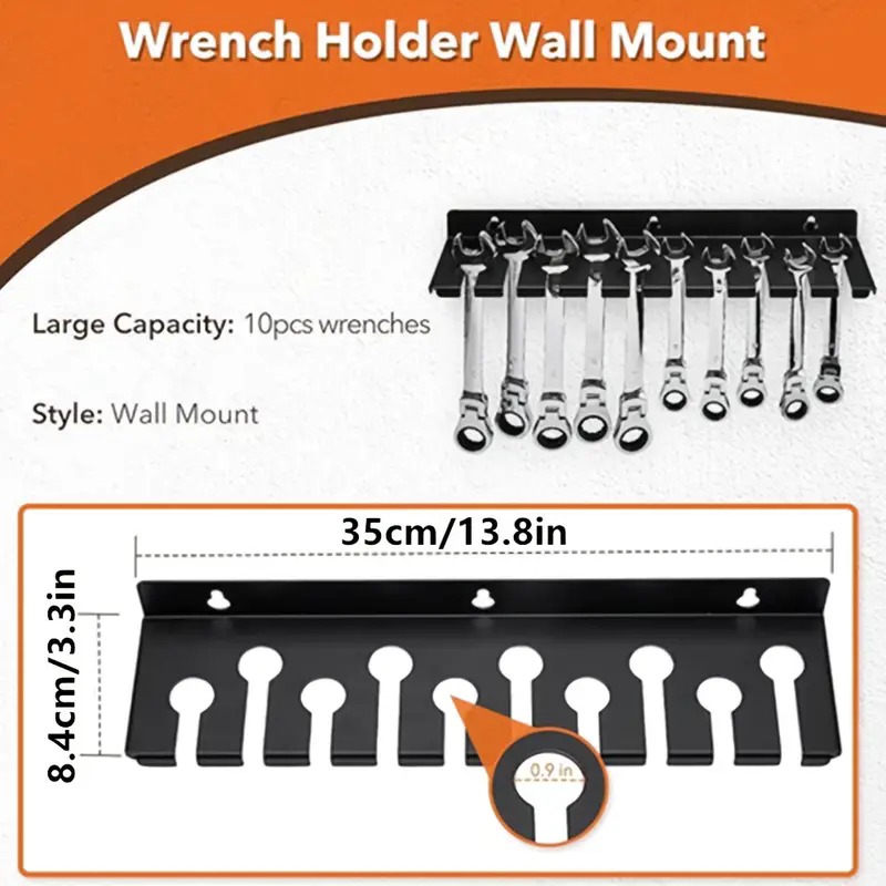 壁掛け式自動車修理工具収納ラックオーガナイザーホルダー（ドラ - Workshop Tools Hammer のレビューと価格
