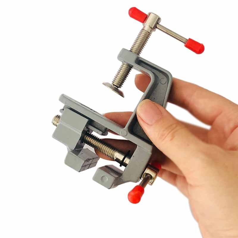 アルミミニテーブルクランプ小型ベンチ副宝石商趣味クランプ D - Workshop Tools Vice のレビューと価格