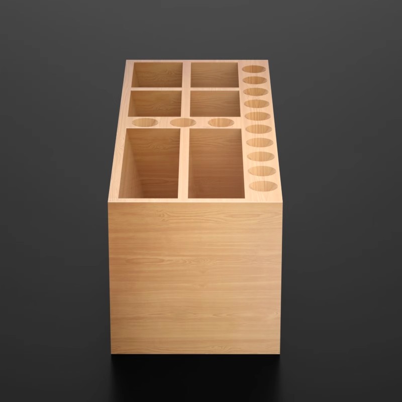 Amaoe M63 Bambo 収納ボックス多機能収納ラック - Tools For Woodworking Workshop のレビューと価格