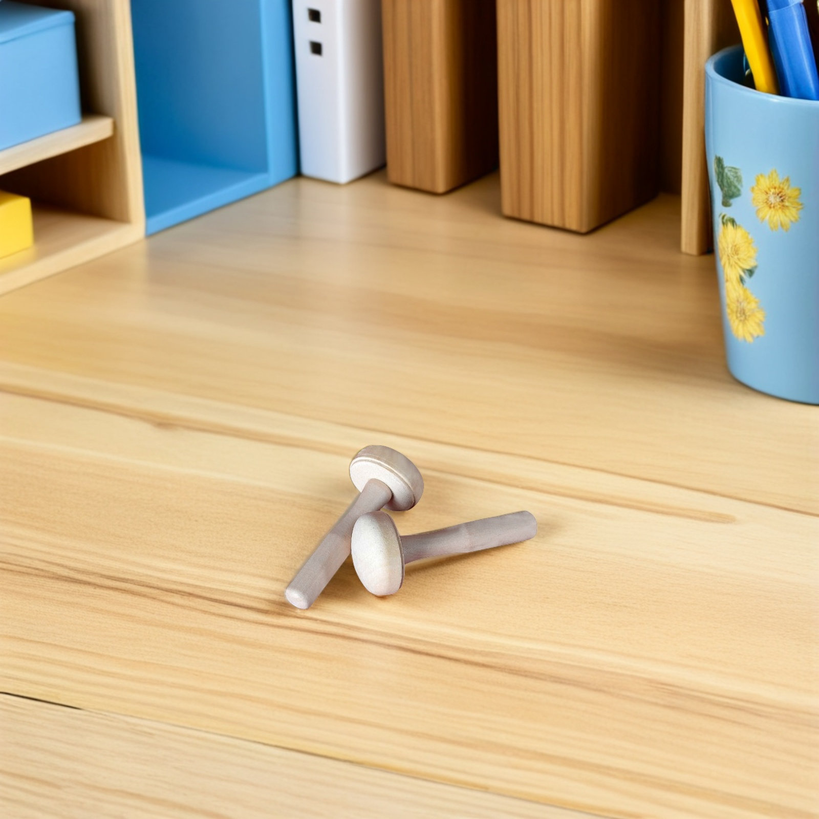 10個入り 子供用木製キノコ型版画ツール DIY木製こすりロ - Tools Workshop Kids のレビューと価格