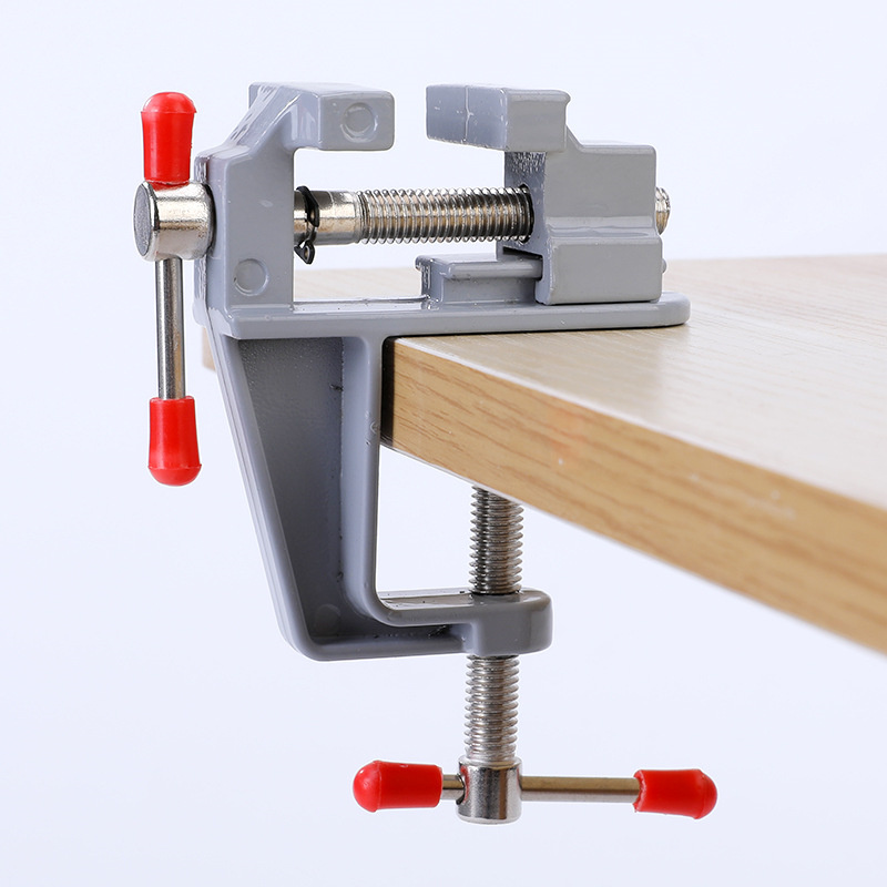 35 ミリメートルアルミ合金テーブルベンチクランプ万力多機能 - Workshop Tools Vice のレビューと価格