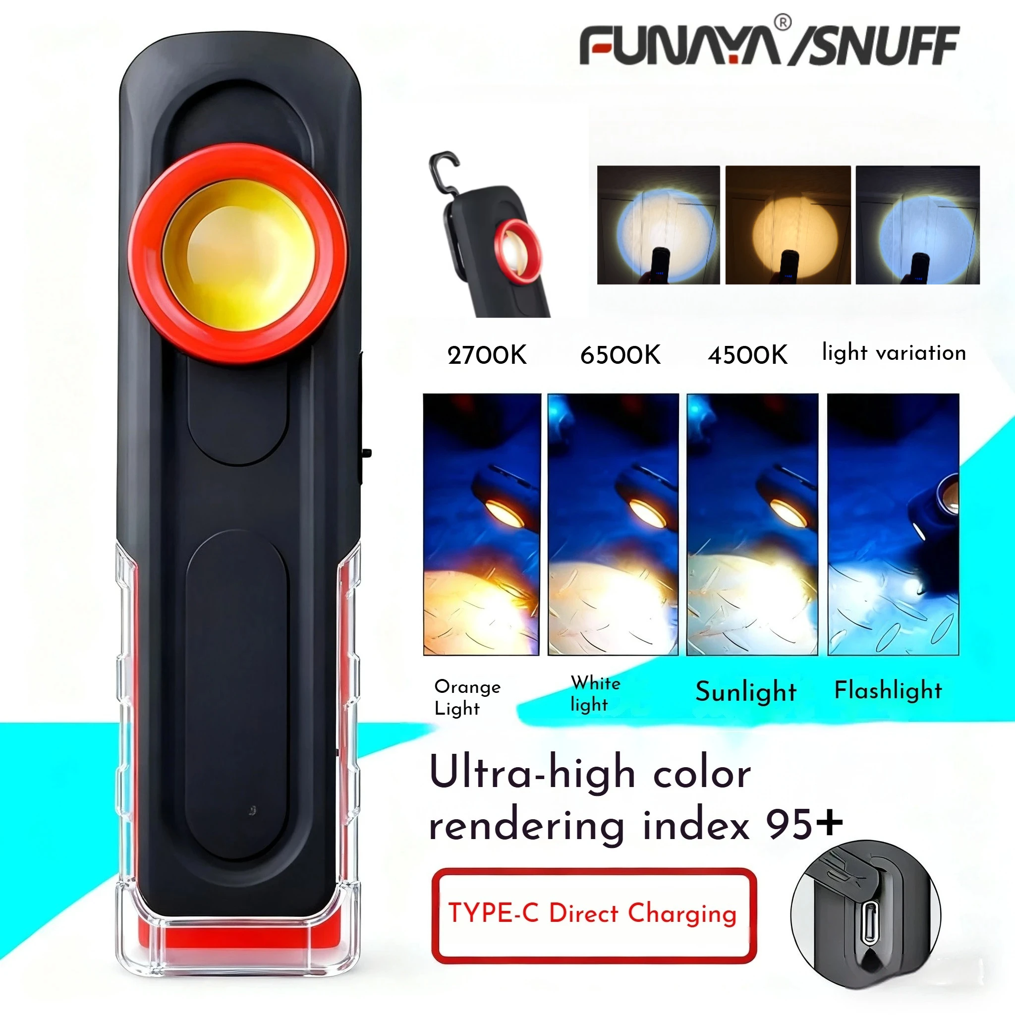 FUNAYA ポータブル懐中電灯 車体整備ツール 車塗装仕上 - Tools Work のレビューと価格