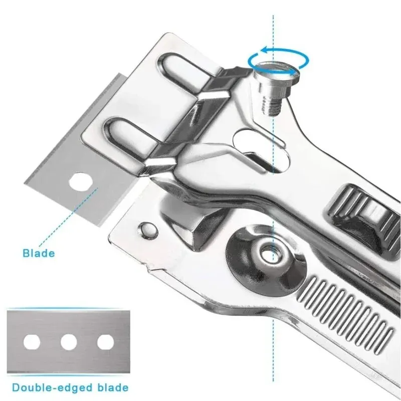 便利で使いやすいスクレーパークリーナー1個と予備ブレード5個 - Workshop Cleaning Tools のレビューと価格
