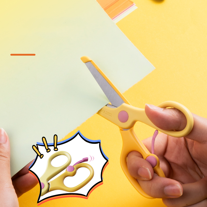 学生用はさみ 133mm キッズ安全はさみ 丸い先端 子供用 - Tools Workshop Kids のレビューと価格