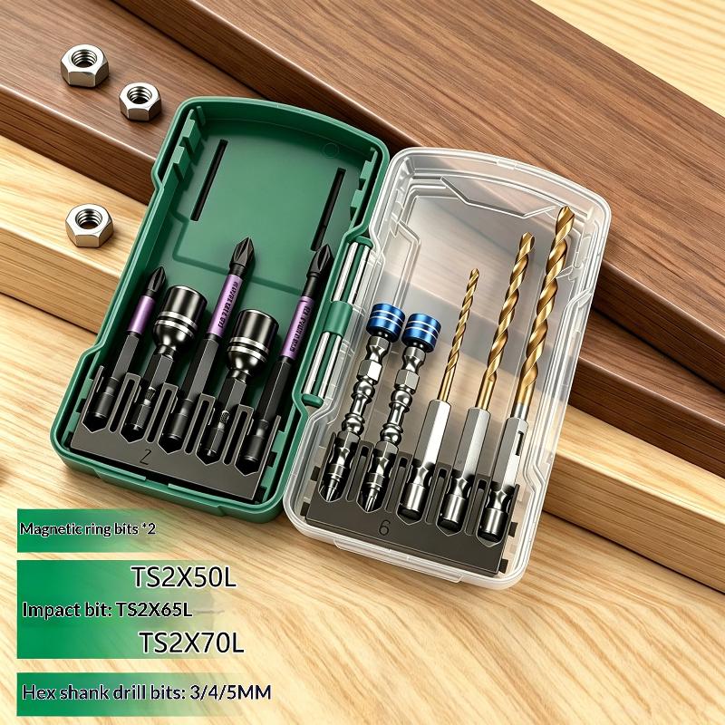 ホットセール 10本セット ビットセット 耐衝撃性 インパク - Workshop Tools Sale のレビューと価格