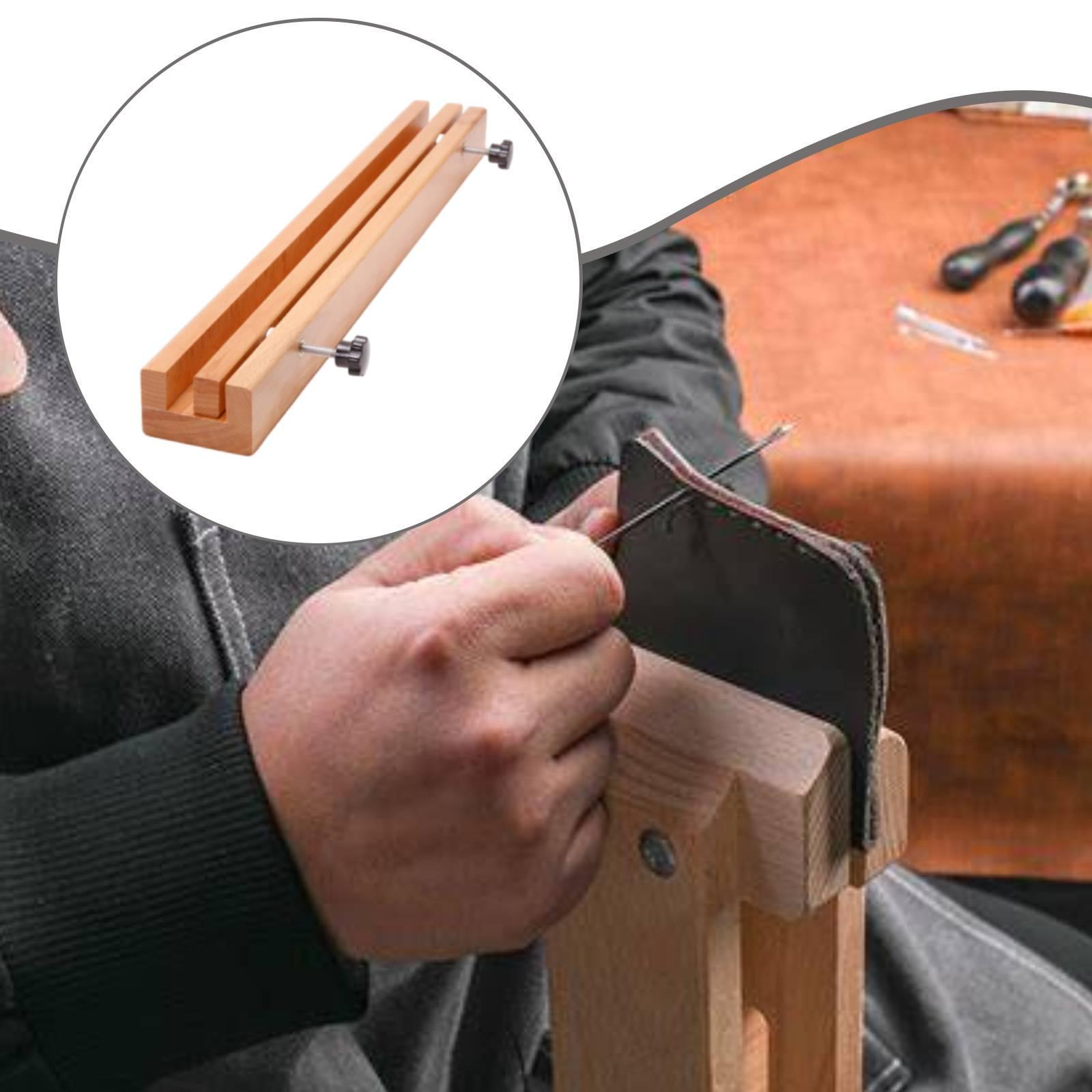 木製レザークランプアクセサリー簡単に使用できるレザーベルトエ - Design Tools Workshop のレビューと価格