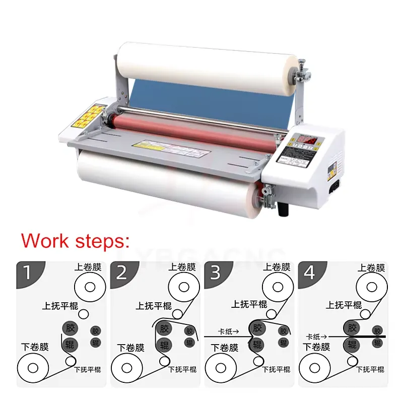 ホットセール ラミネート機 4ローラー 冷温ラミネーター A - Tools Work のレビューと価格