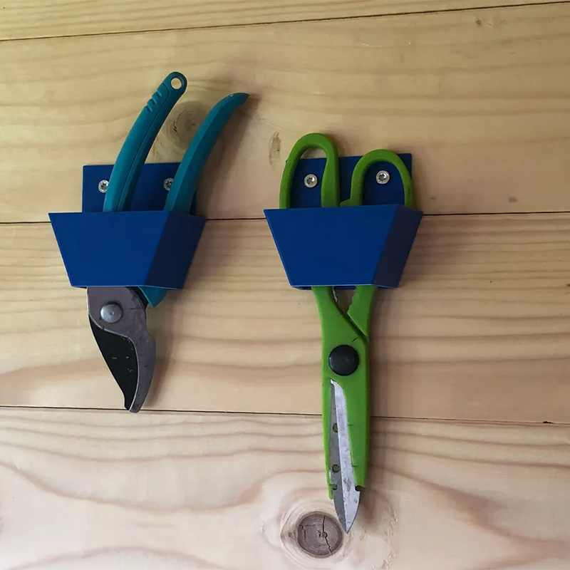 1pc はさみ収納ラックブループラスチックツール収納ホルダー - Workshop Tools Wholesale のレビューと価格