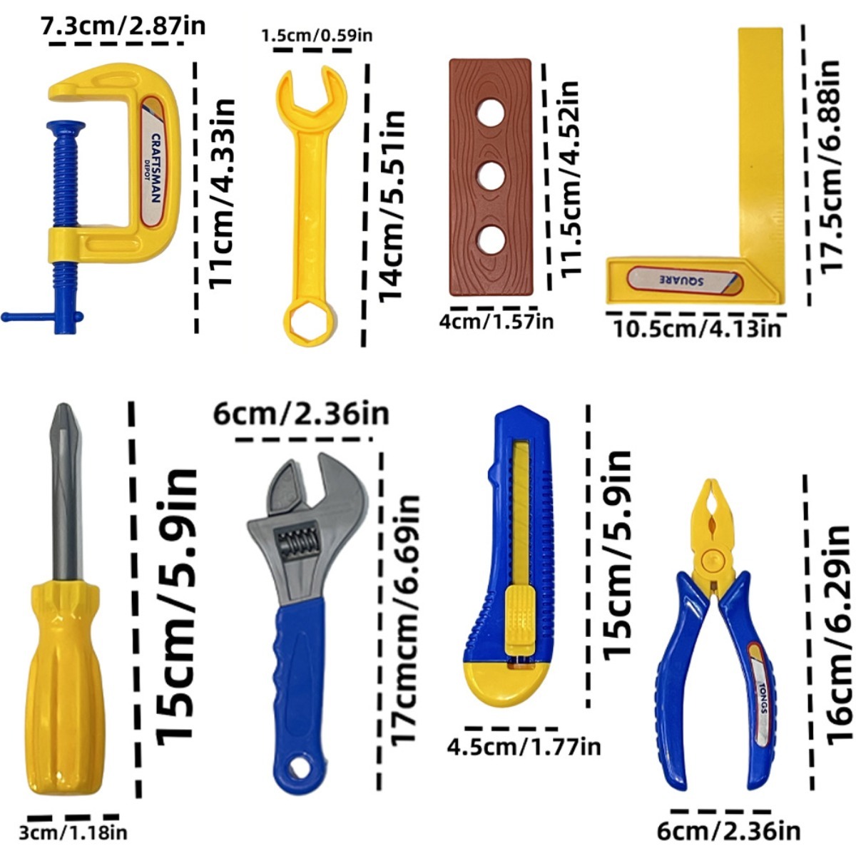 シミュレーションメンテナンスツールプラスチック建設おもちゃセ - Tools Workshop Kids のレビューと価格